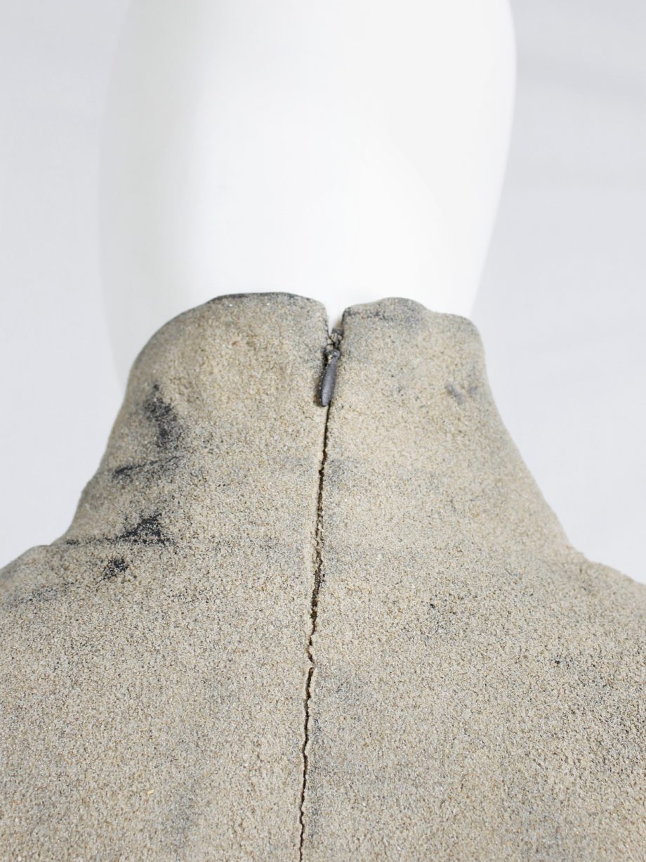 af Vandevorst beige classic blazer fully covered in beach sand spring 2014 (6)