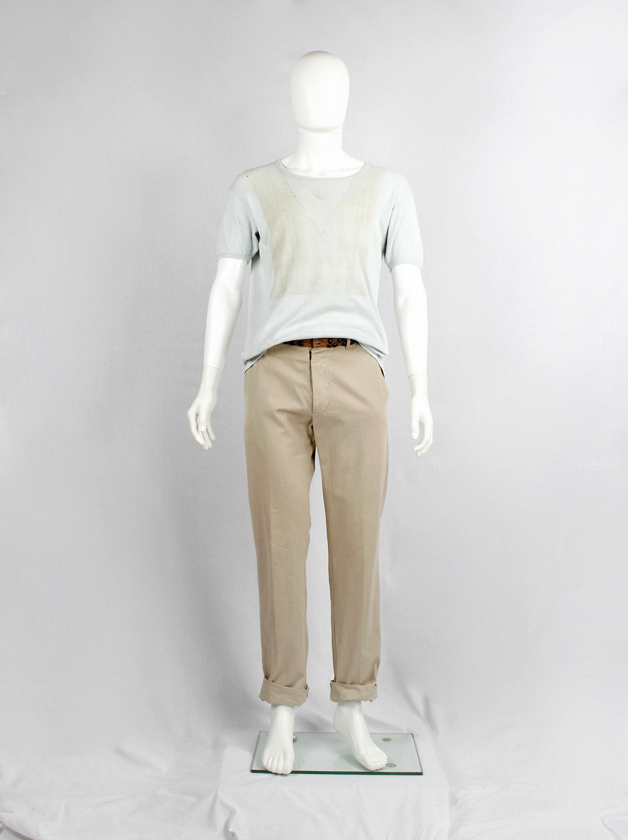 トップス MAISON MARTIN MARGIELA FRINGE T-SHIRT MAISON MARGIELA Décortiqué Fringe T-shirt - Wrong Weather