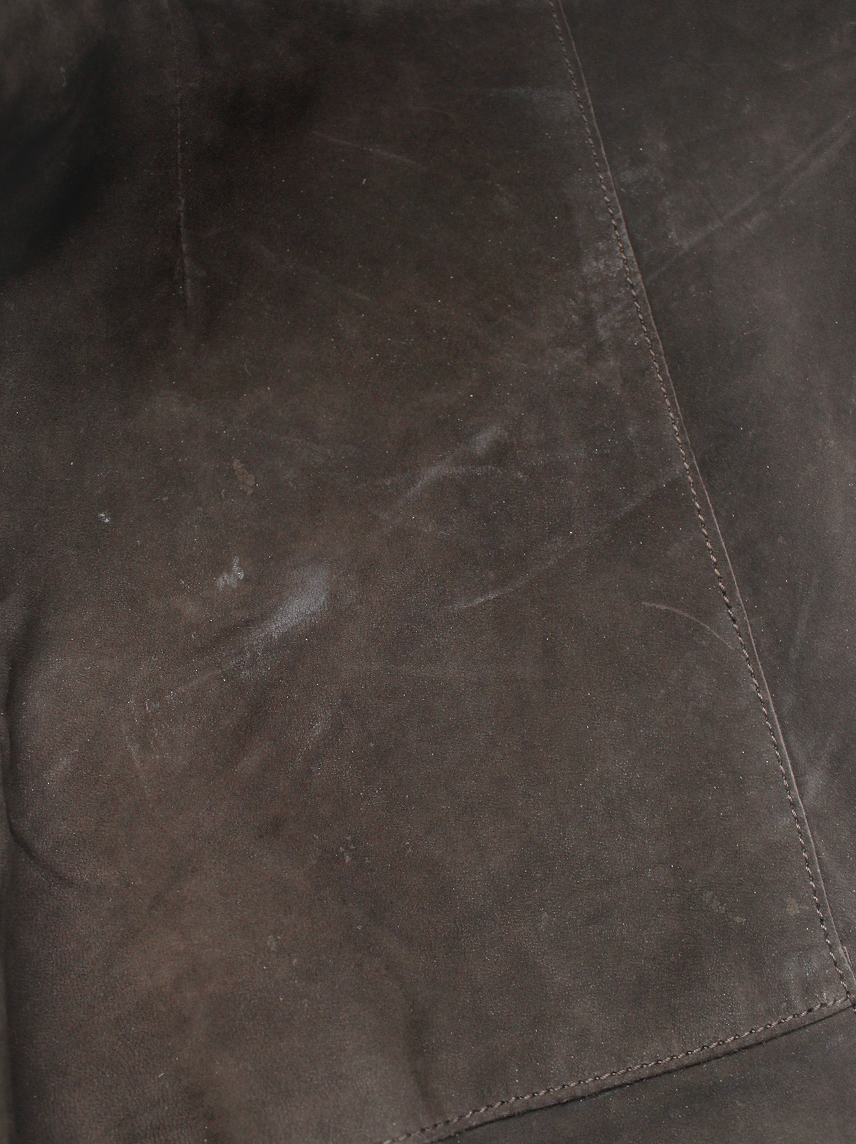 Lieve Van Gorp brown leather waistcoat with silver anchor Lieve Van Gorp brown leather waistcoat with silver anchor