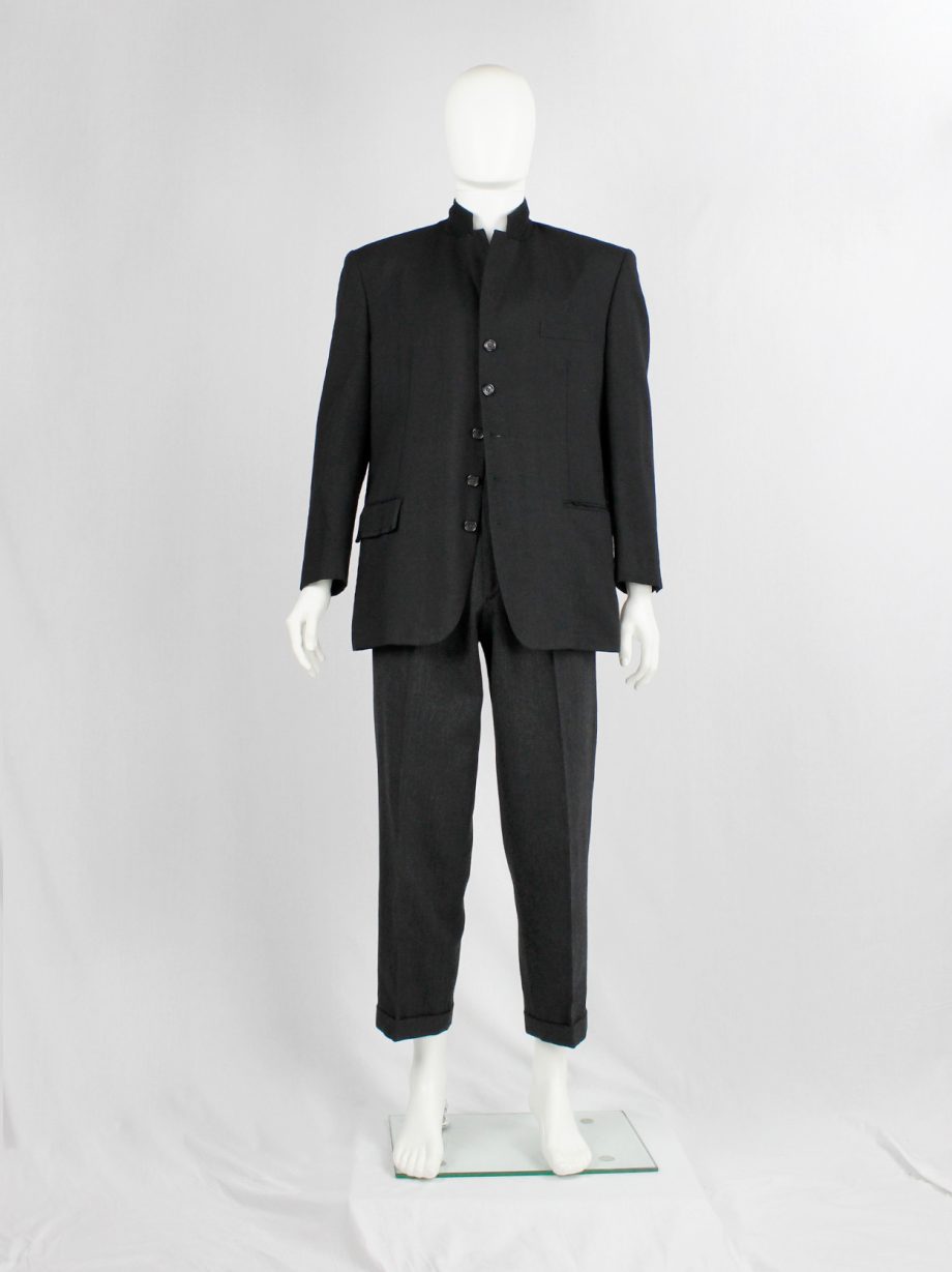 Y’s for men 23AW WIDE TAPERED PANTS Y's for men 12 TUCKS WIDE TAPERED PANTS / COTTON HEATHER