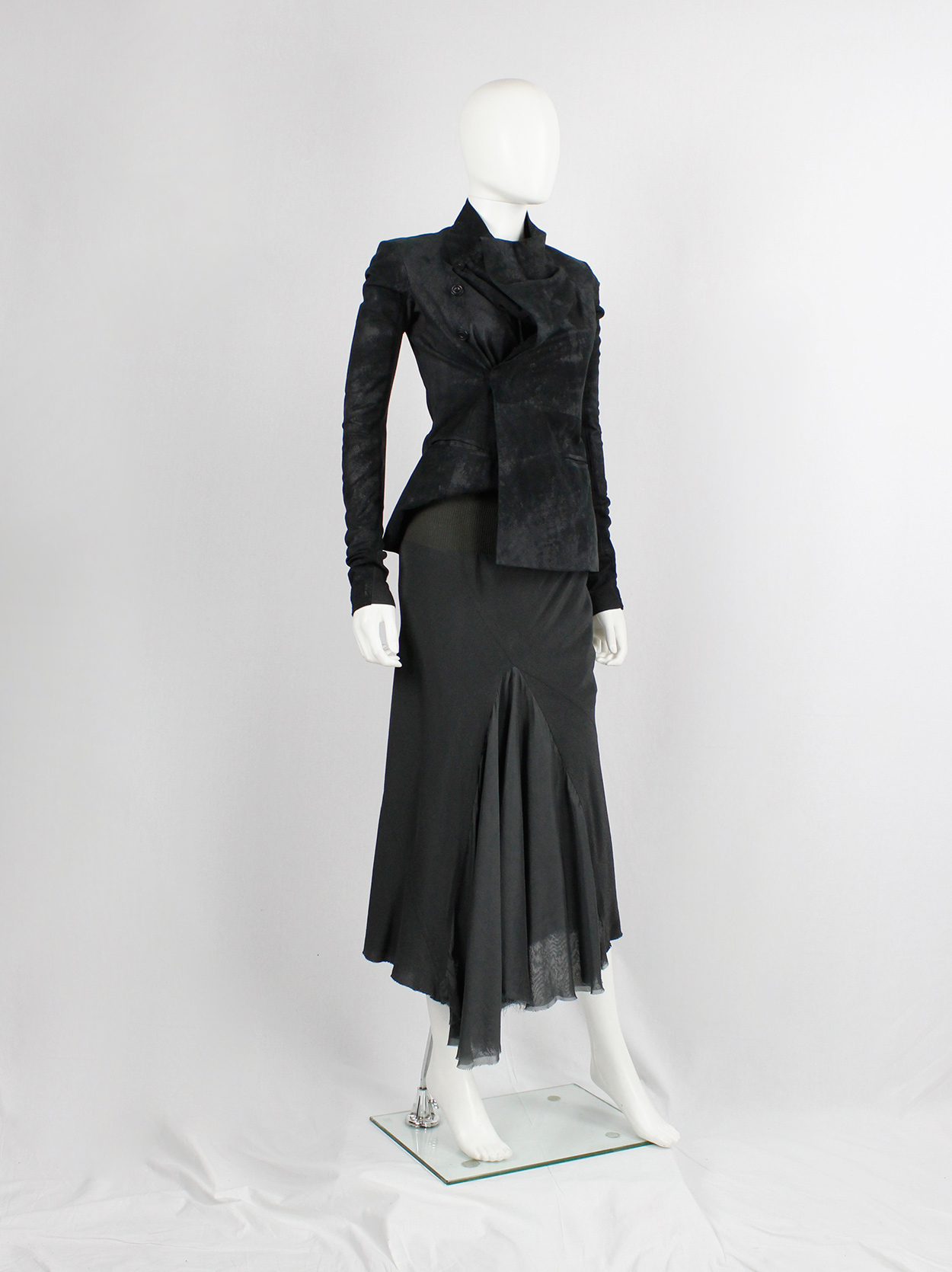 スカート Rick Owens - design layered skirt スカート Rick Owens - design layered skirt Rick Owens