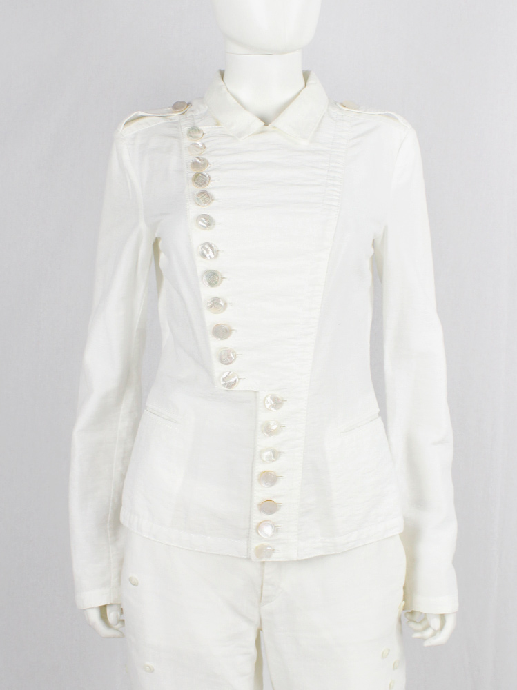 ジャケット・アウター 90s DIRK BIKKEMBERGS half coat 1990s DIRK BIKKEMBERGS pour GIBO Layered design short-length