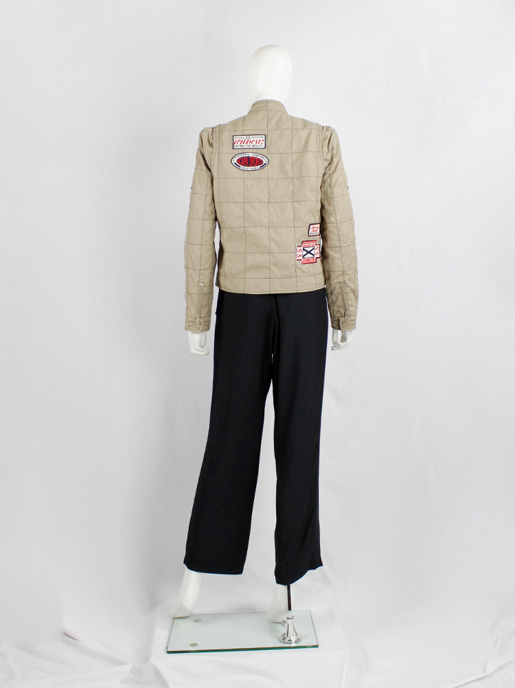 walter van beirendonck マフラー Walter Van Beirendonck for Scapa dark blue 'Formula 1