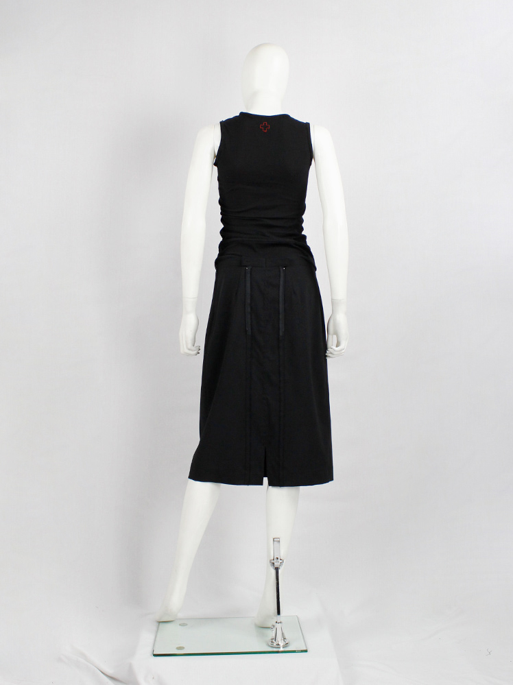 Maison Martin Margiela black oversized skirt tailored Maison Martin Margiela black oversized skirt tailored