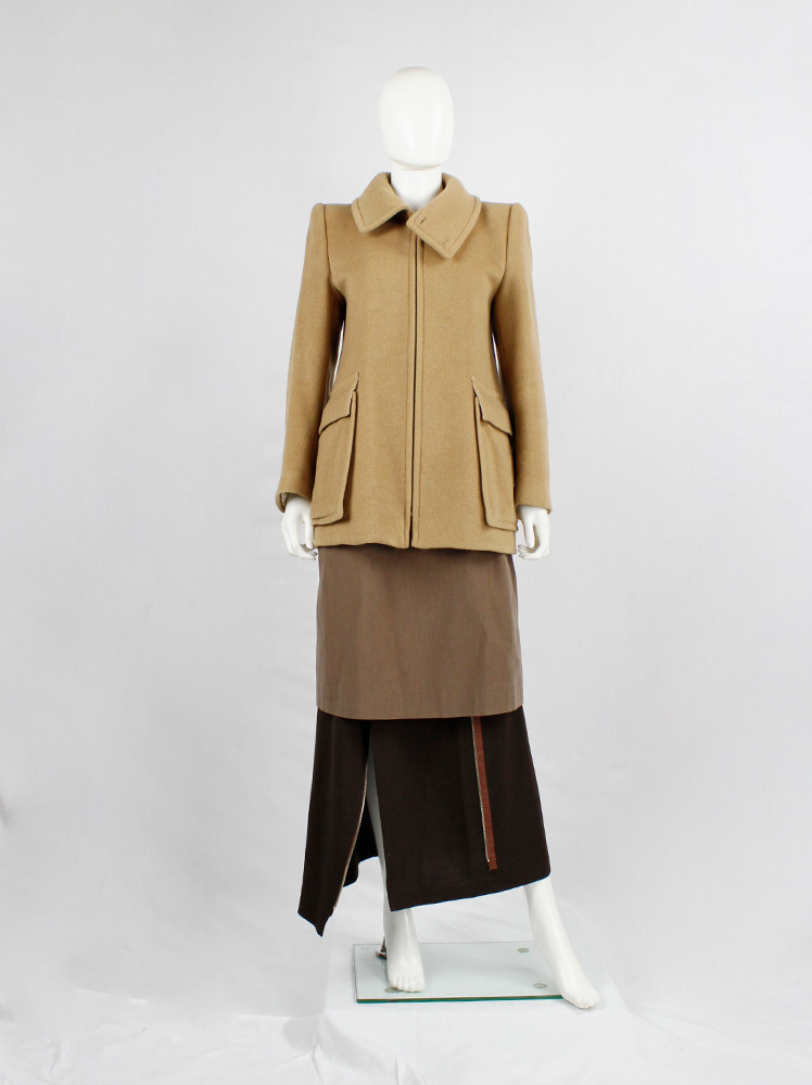 24SS new/Maison Margiela ウールダッフルコート Coat Camel 24SS new/Maison Margiela ウールダッフルコート Coat Camel