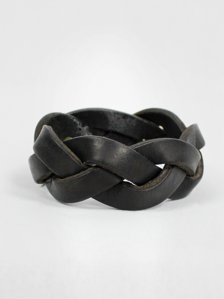 Maison Martin Margiela black leather 