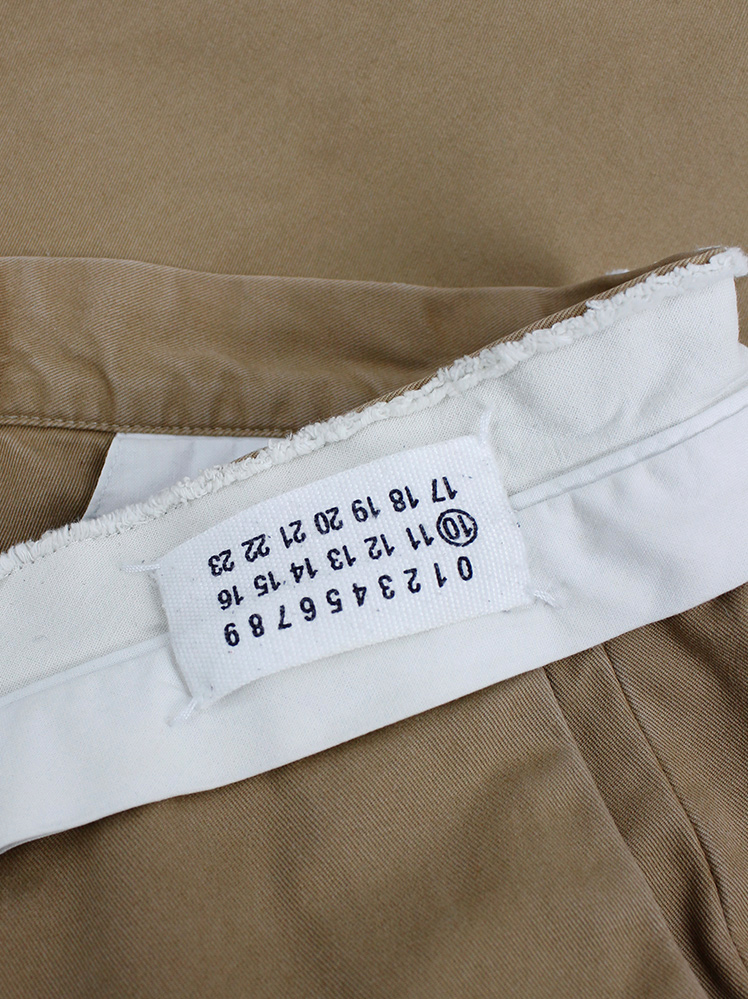 パンツ 1990s martin margiela brown slacks パンツ 1990s martin margiela brown slacks Maison-Martin
