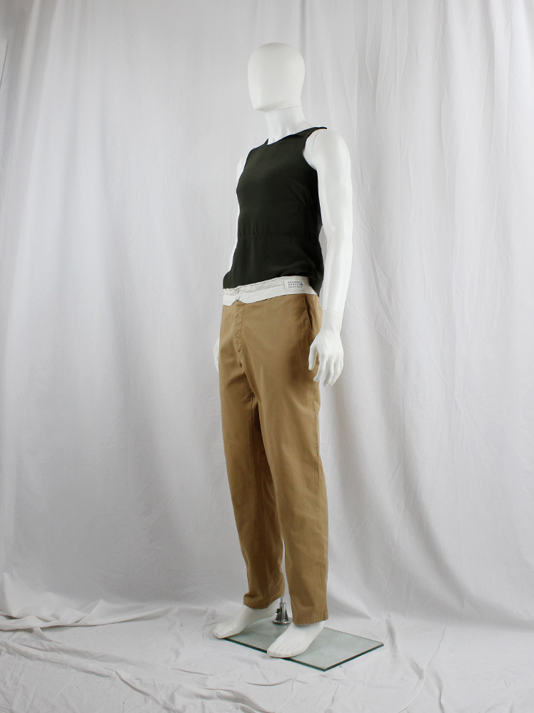 パンツ 1990s martin margiela brown slacks archive-Maison-Martin-Margiela