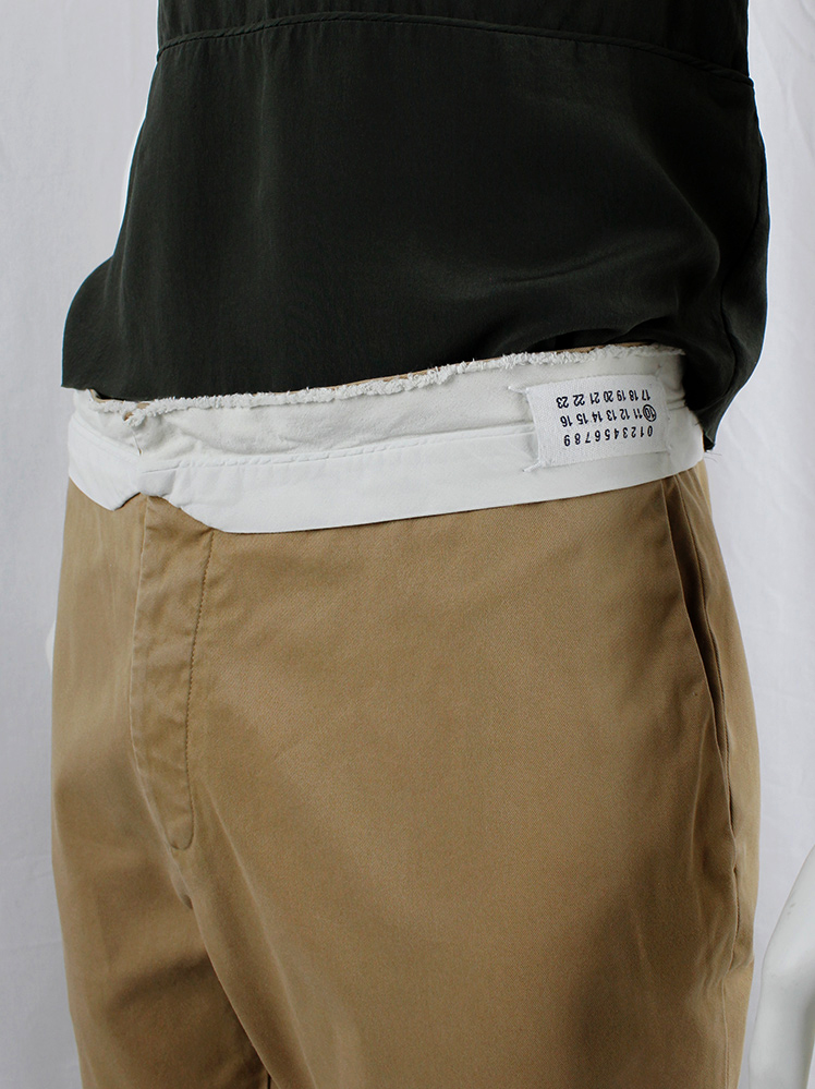 パンツ 1990s martin margiela brown slacks Maison-Martin-Margiela-brown-
