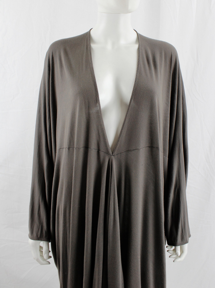 brown batwing dress Marbled Batwing Long Sleeve Midi Dress Khaki – Love