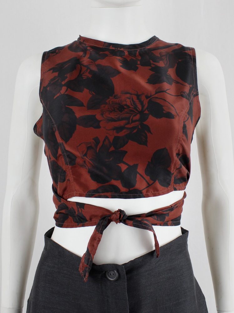 トップス Dries van noten flower print tops Dries Van Noten Beautiful & Colorful Silk Top, 2 Different