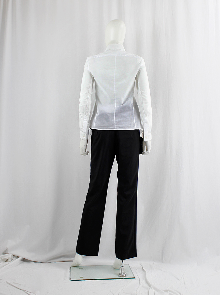 ANN DEMEULEMEESTER ホワイトベスト 34 ANN DEMEULEMEESTER ホワイトベスト 34 ANN DEMEULEMEESTER | White