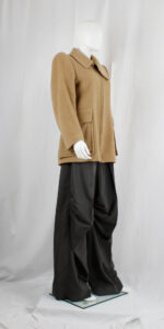 Maison Martin Margiela brown wide trousers with stretched out