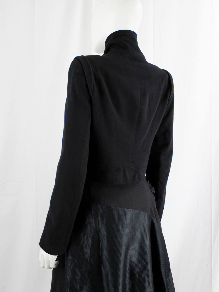 ジャケット・アウター Ann Demeulemeester asymmetry jacket vintage-Ann-Demeulemeester-