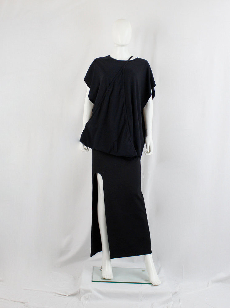 mm6 maison margiela shirt dress MM6 Maison Margiela Blue Oversized Shirt Dress  SLOW WAVES