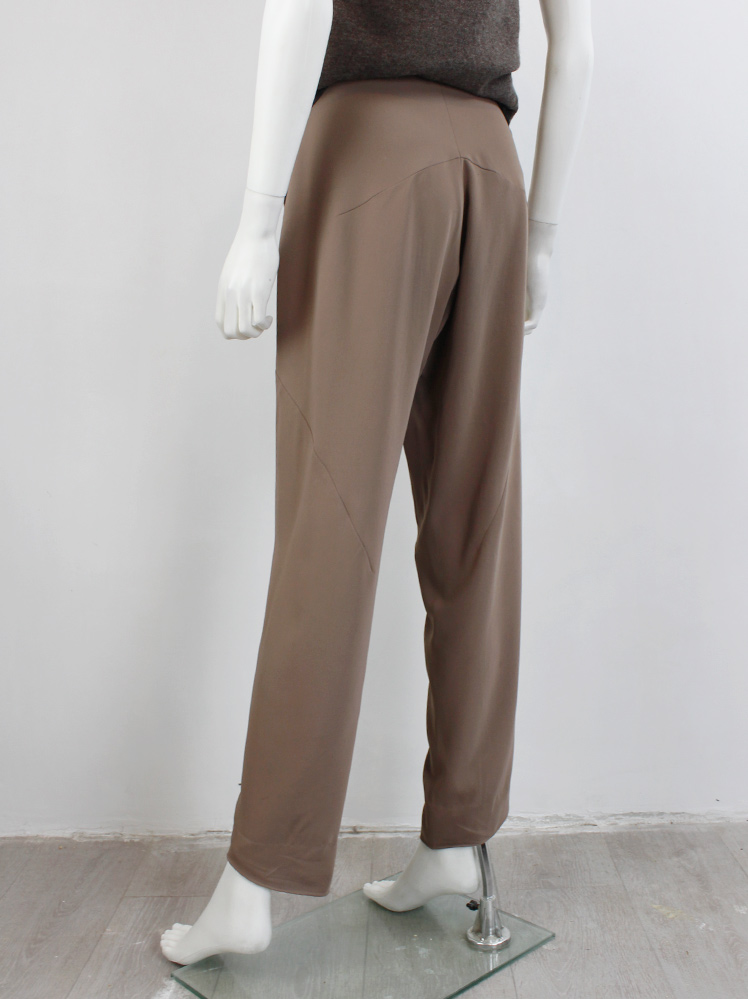 パンツ 1990s martin margiela brown slacks パンツ 1990s martin margiela brown slacks Maison-Martin