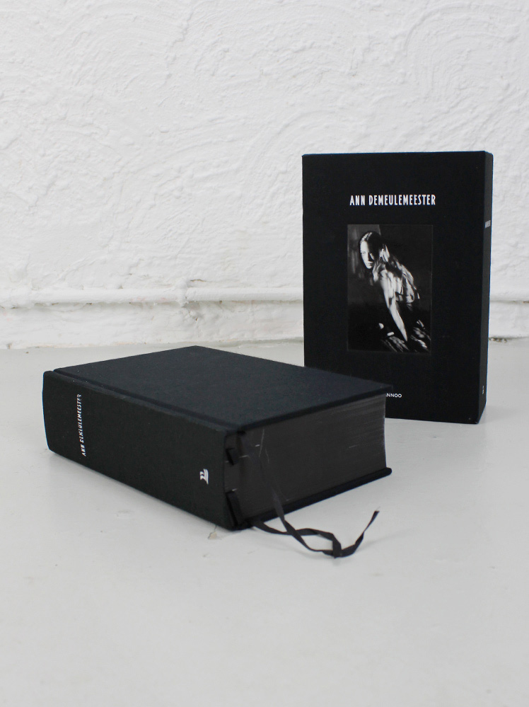Ann Demeulemeester oeuvre book in box — 2014 - VANIITAS