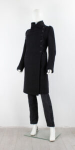 ジャケット・アウター ANN DEMEULEMEESTER COAT SHAMBLE BLACK ジャケット・アウター ANN DEMEULEMEESTER COAT SHAMBLE BLACK