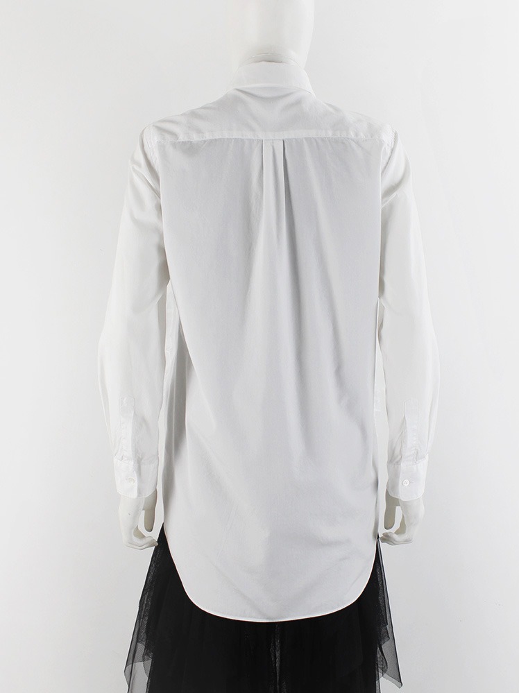 Comme des Garçons 2018 Tulle ONE PIECE Comme des Garçons white