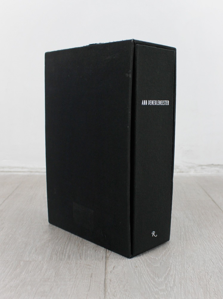 書籍 ANN DEMEULEMEESTER 本 2014 古本 Rizzoli Ann Demeulemeester book in box by Rizzoli — 2014 - VANIITAS