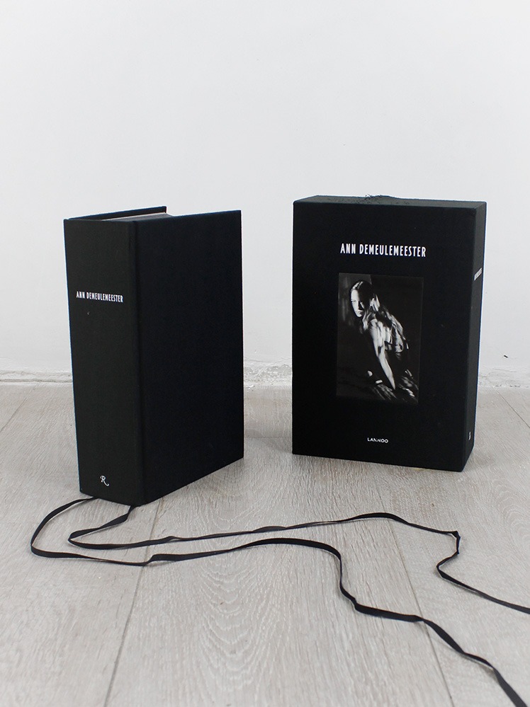 Ann Demeulemeester book in box by Rizzoli — 2014 - VANIITAS