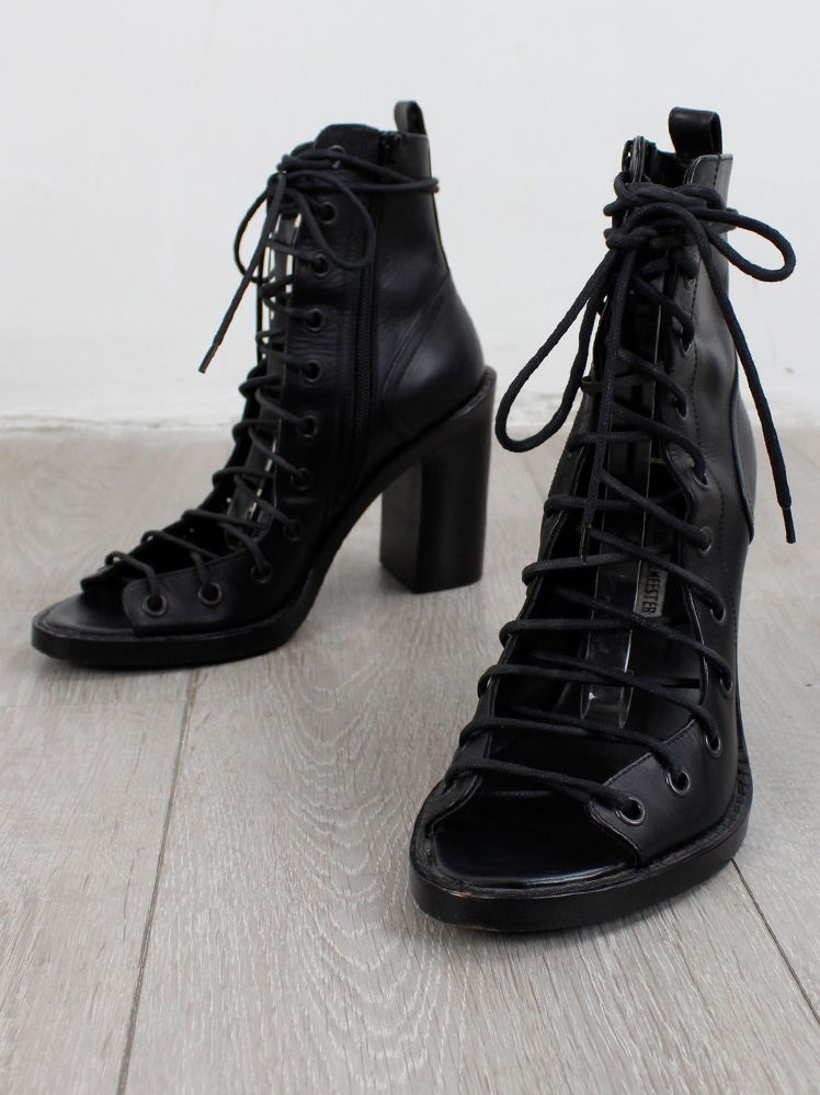 靴 Ann Demeulemeester- 2009ss sandal boots vintage-Ann-Demeulemeester-