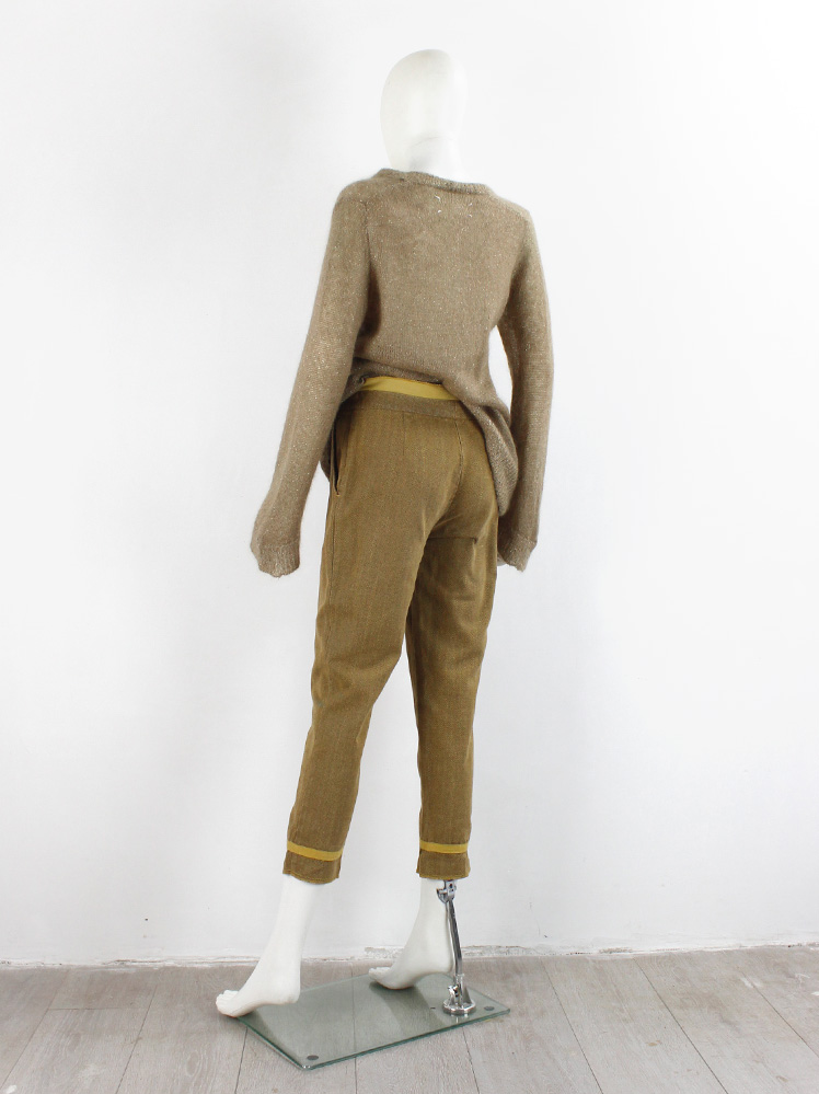 パンツ 1990s martin margiela brown slacks パンツ 1990s martin margiela brown slacks Maison Martin