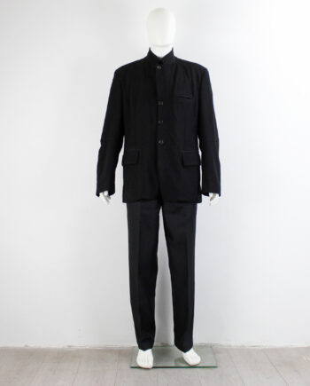 Comme des Garçons Homme black belted blazer — AD 1994