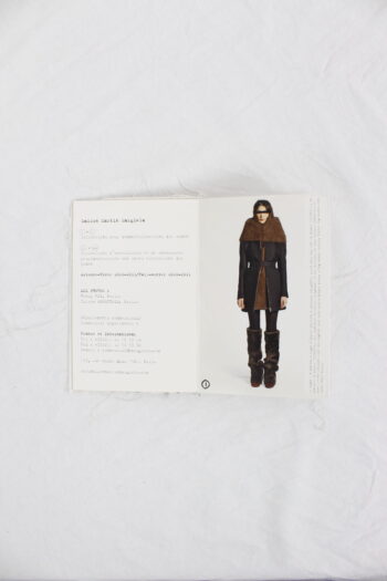 Martin Margiela x Inge Grognard booklet: runway make-up looks 1988