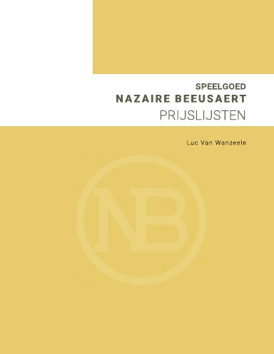 cover boek NB Prijslijsten