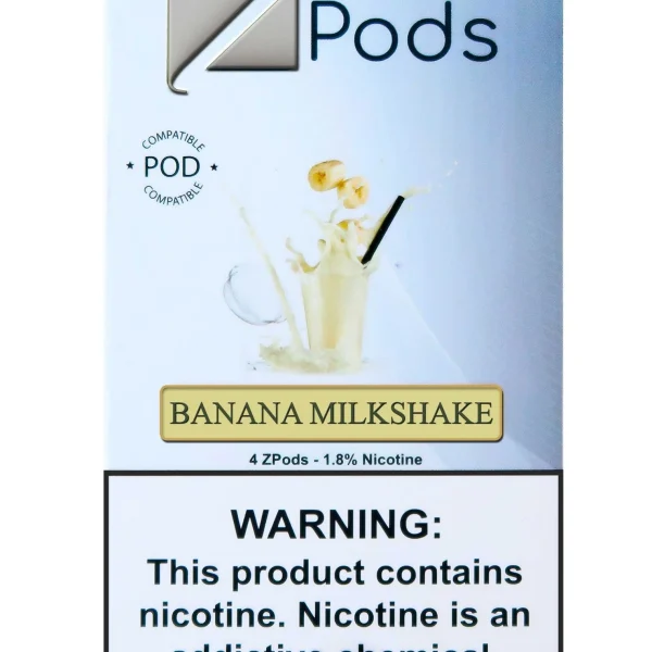 4 STK: ZIIP Pod Banana Milkshake