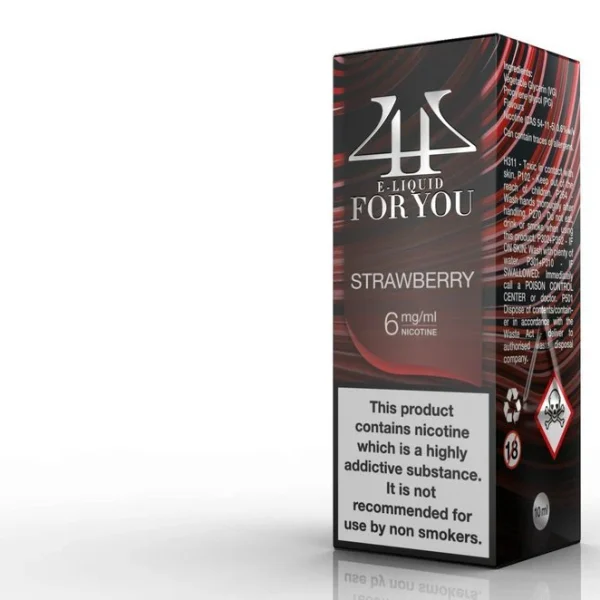 4You E-liquid Jordbær