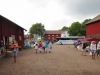 Gårdsmarknad på Röe gård.