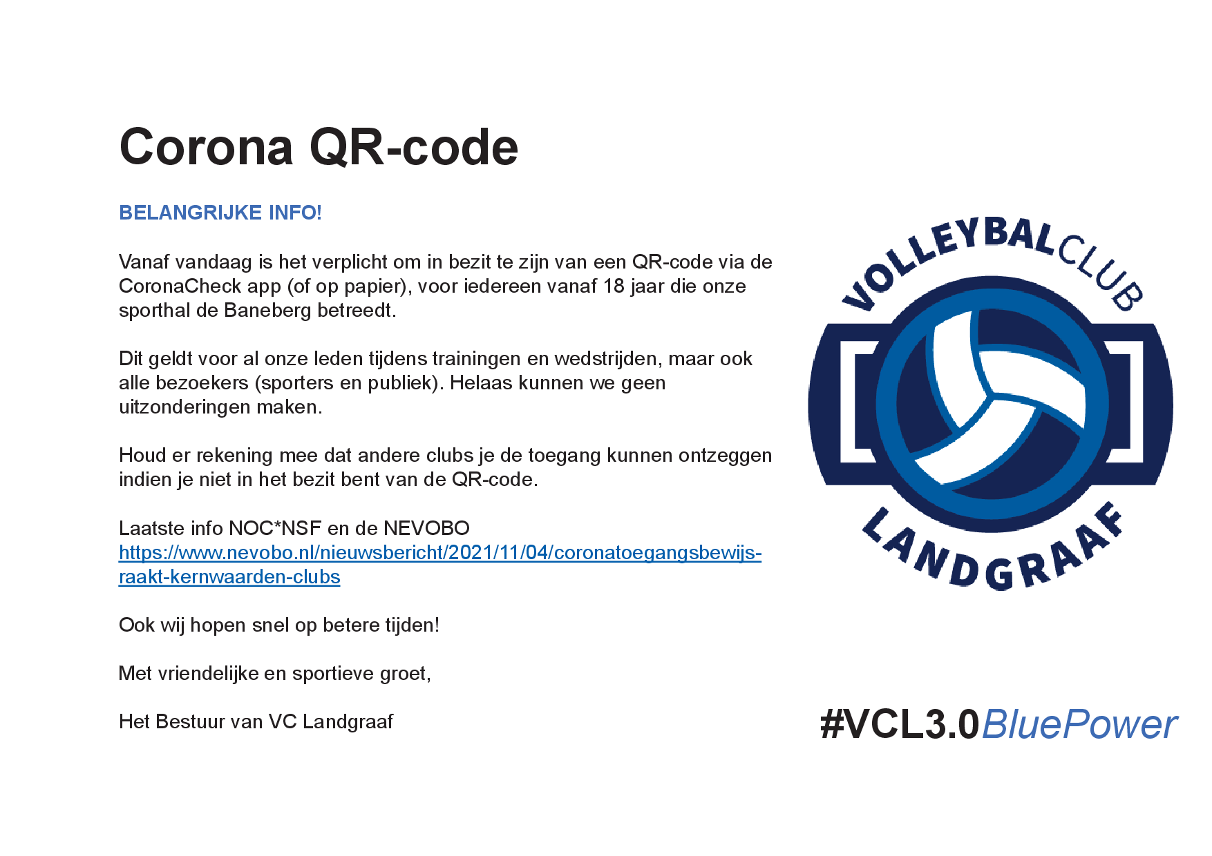 VCL_Mededeling_QR code_5 november 2021