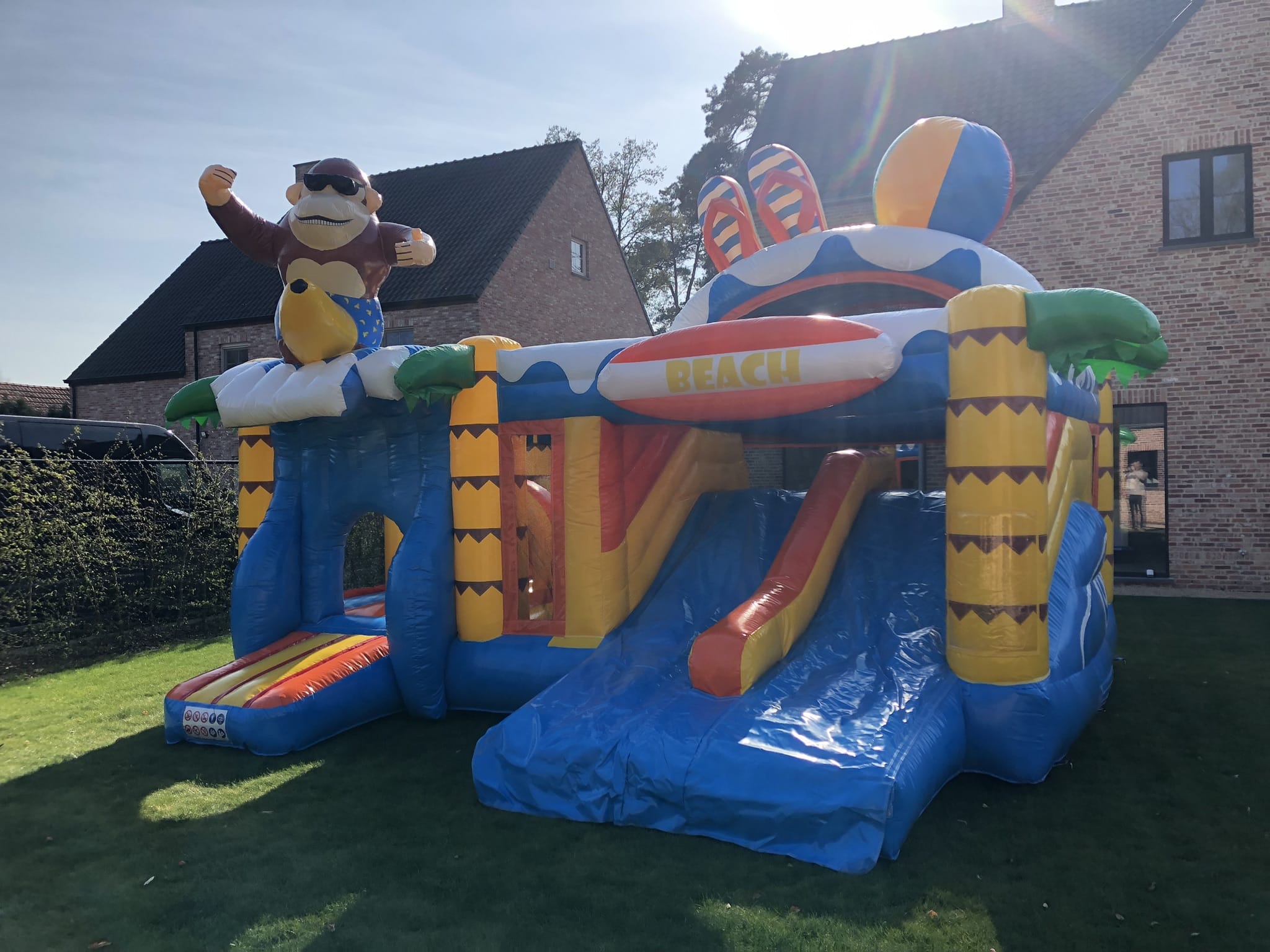 springkasteel - beach zonder bad