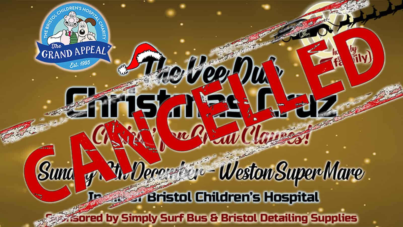 Vee Dub Family Christmas Cruz 2020 Cancelled Weston Supermare
