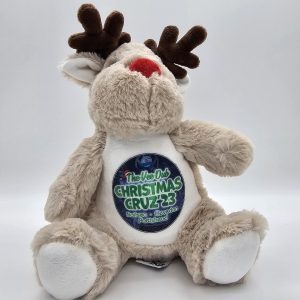 Christmas Cruz 2023 Reindeer Cuddly Mascot - Saturday