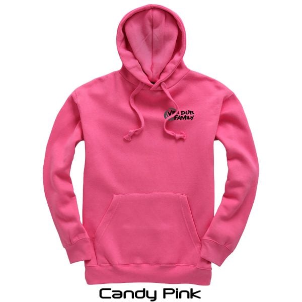 Vee Dub Family Graffiti Logo Premium Hoodie - Candy Pink