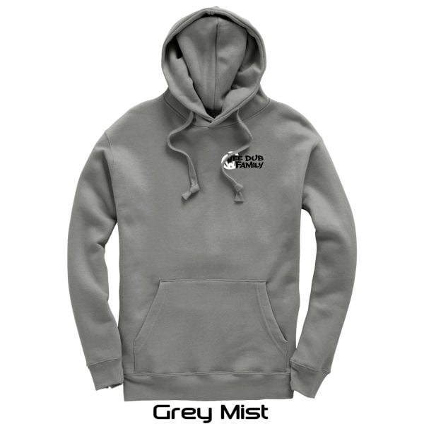 Vee Dub Family Graffiti Logo Premium Hoodie - Grey Mist