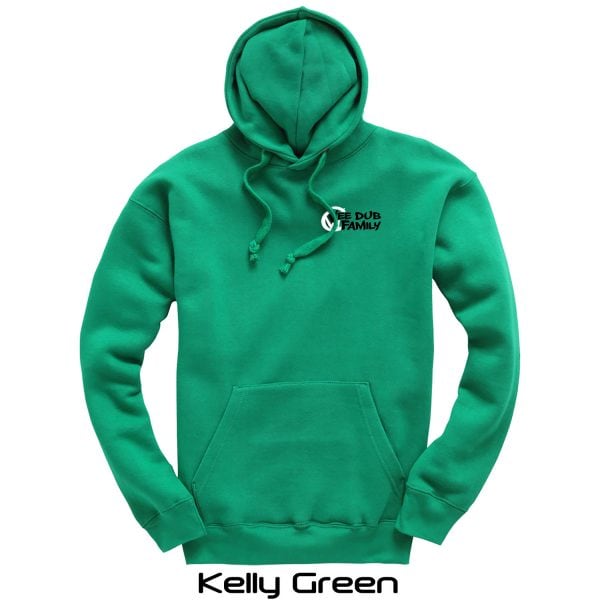 Vee Dub Family Graffiti Logo Premium Hoodie - Kelly Green