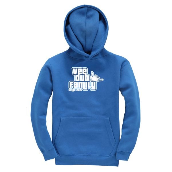 Vee Dub Family Kids GTA Logo Premium Hoodie - Royal Blue