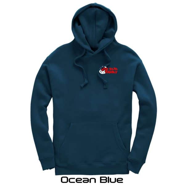 Vee Dub Family Graffiti Logo Premium Hoodie - Ocean Blue