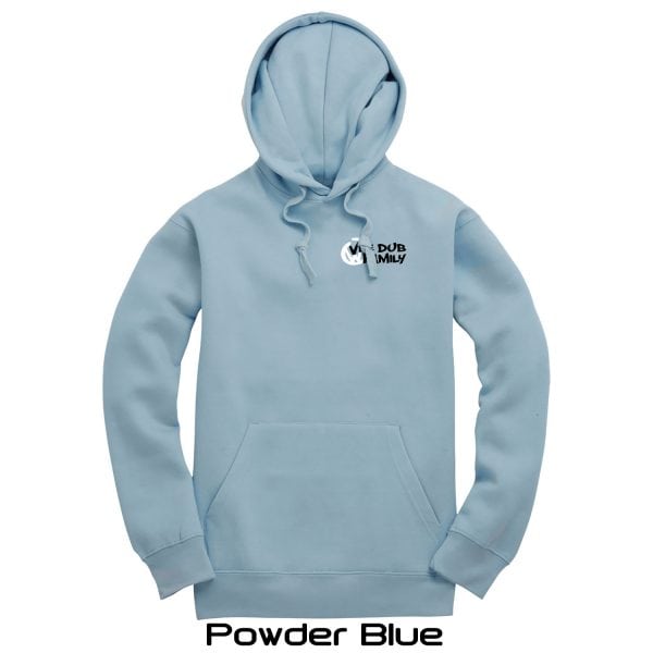 Vee Dub Family Graffiti Logo Premium Hoodie - Powder Blue
