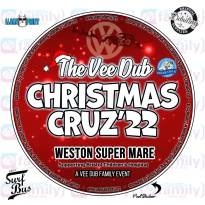 Christmas Cruz 2022 Event Sticker - Sunday