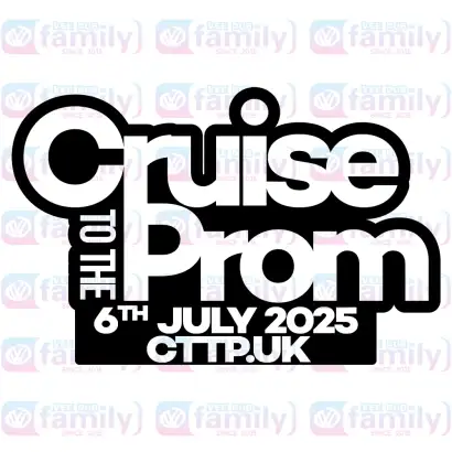 Cruise to the Prom 2025 Pre Event Promo Sticker