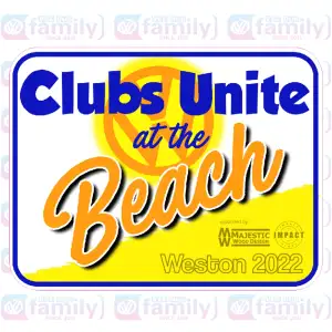 Clubs Unite at the Beach 2022 Event Sticker