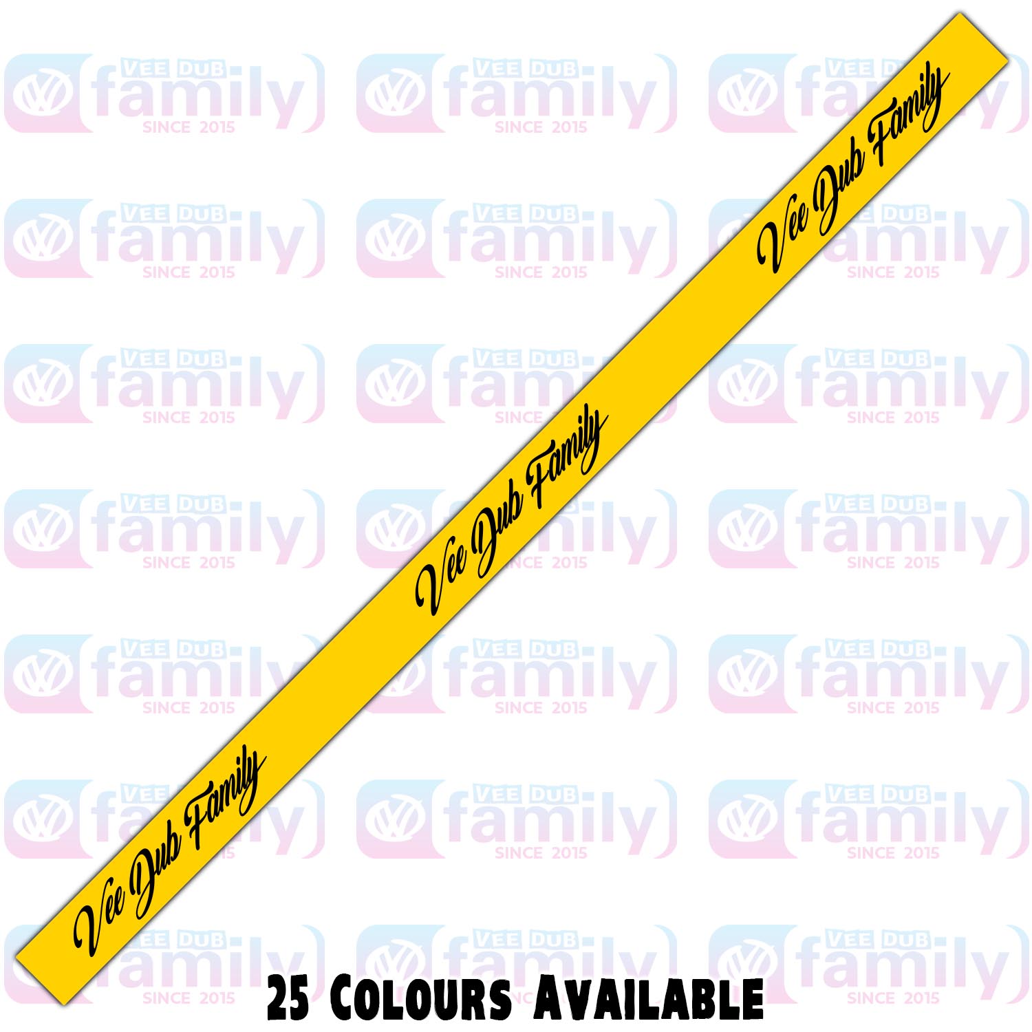 VDF Script Logo Lanyard