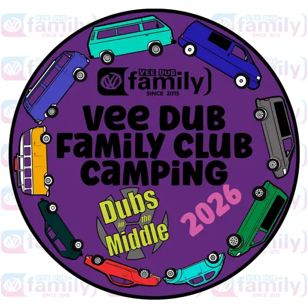 VDF DITM Club Camping 2026 Event Sticker