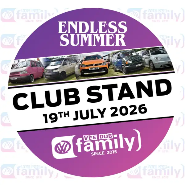 VDF Endless Summer Club Stand 2026 Event Sticker