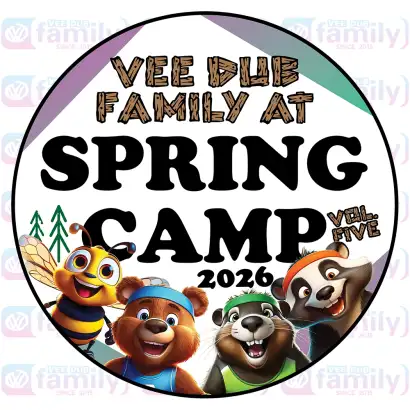 VDF Spring Camp Club Camping 2026 Event Sticker